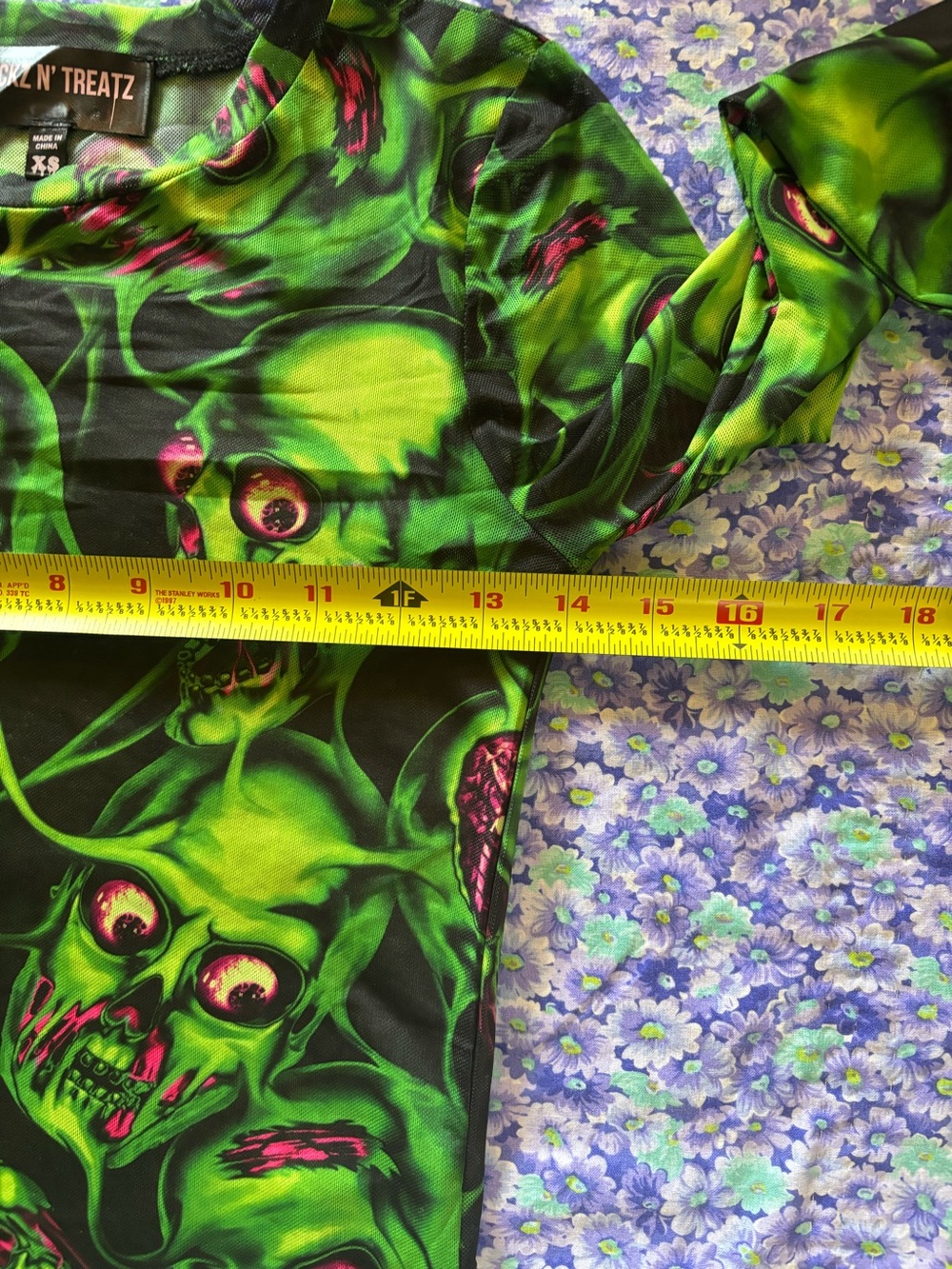 Zombie Sheer Top - Picture 5 of 11